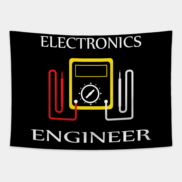 electronics engineering, electronic engineering Tapestry by PrisDesign99