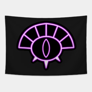 Neon Oracle Symbol Tapestry