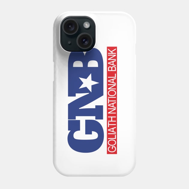 GNB Goliath National Bank Phone Case by tvshirts