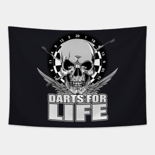 Darts for life Tapestry