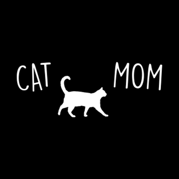 Cat Mom Shirt, Cat Mama, Cat Shirt, Cat Mama Paw T-Shirt, Cat Mama by BenX