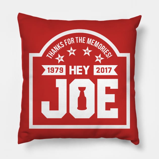 Hey Joe, Thank You! Pillow by equilebro