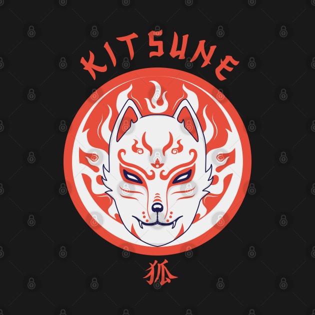 Kitsune mask #2 by Nashesa.pol