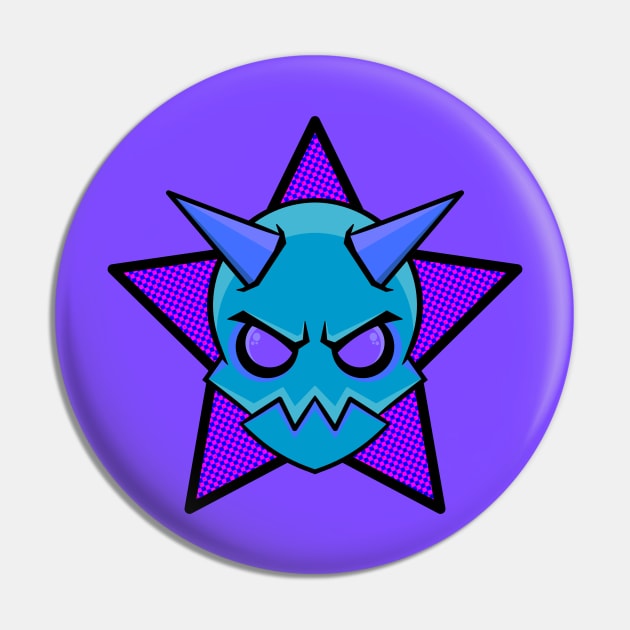 Rizzberry Demon Pin by RD Doodles