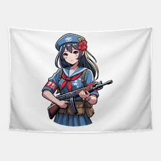 Tactical Girls' Frontline Tapestry