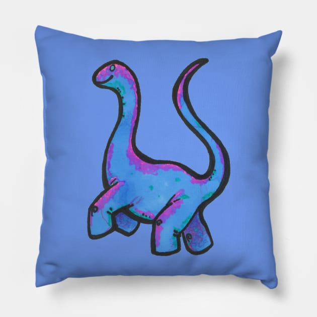 Blue Bronto Pillow by Phosfate