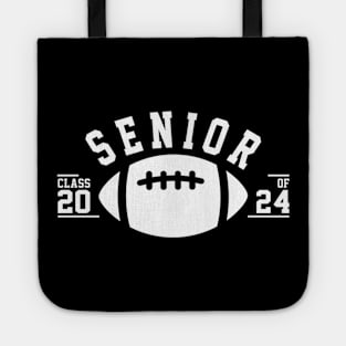 Graduate Senior Class 2024 Graduation Football Player Tote