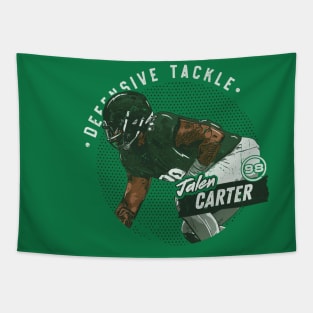 Jalen Carter Philadelphia Dots Tapestry