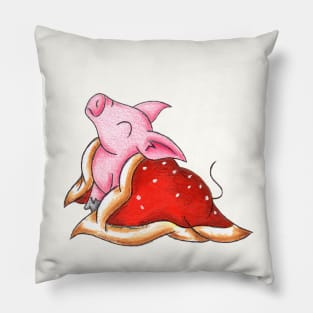 Impatient Piggy Pillow