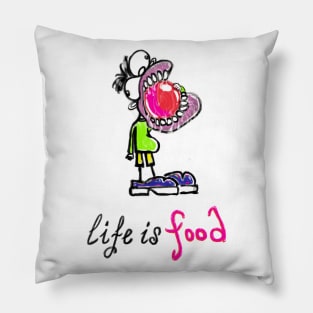 life is food Pillow