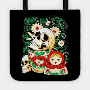 Skull Matryoshka Tote