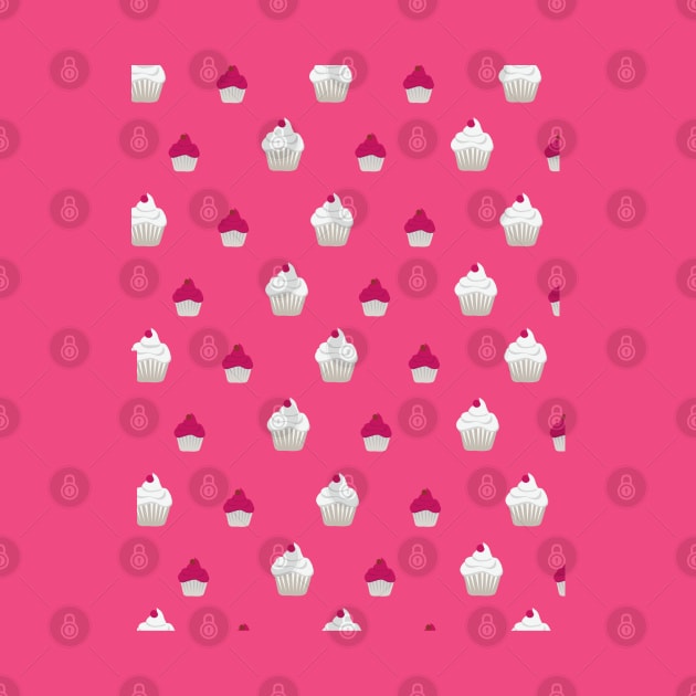 Cute Cupcake Pattern by That Cheeky Tee