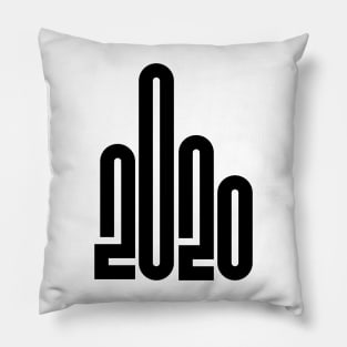 2020 Logo Aesthetic Middle Finger Humorous Science Teachers Pillow