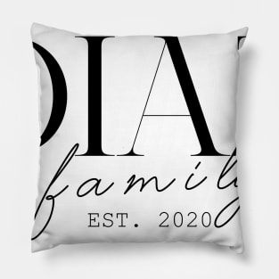 Diaz Family EST. 2020, Surname, Diaz Pillow