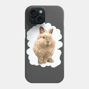 Clod Cream Lion Head Rabbit _ Bunniesmee Phone Case