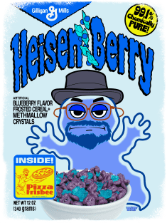 HEISEN-BERRY Magnet