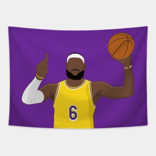 LeBron James Breaks Scoring Record Tapestry