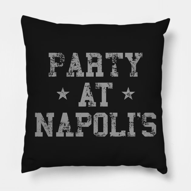 Party at Napolis Pillow by ilvms