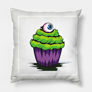 Eyeball Cupcake Pillow