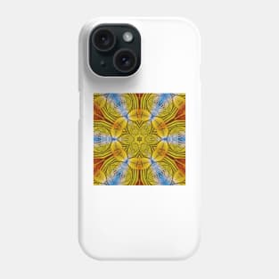 square format design inspired by nature in floral fantasy Phone Case