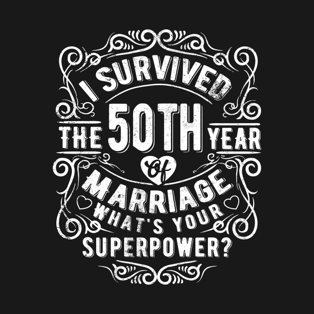 Funny Wedding Anniversary Gift 50 years Wedding Marriage Gift by Essinet