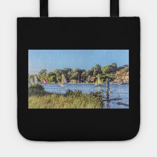 Sailing On The Thames Tote