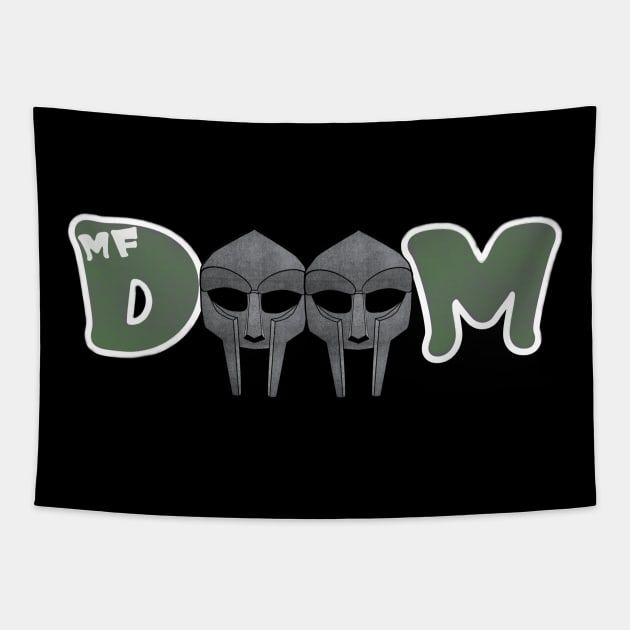 MF Doom Tapestry by Distancer