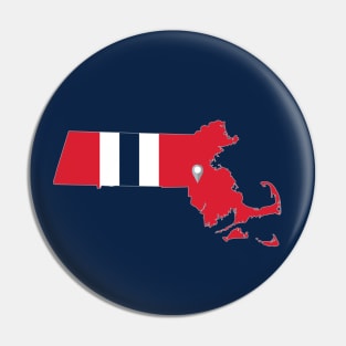 New England Football (Alternate) Pin