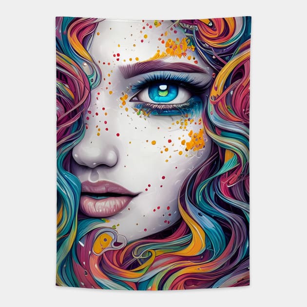 Freckles Tapestry by tdraw