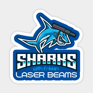 Sharks with Frikkin Laser Beams Magnet