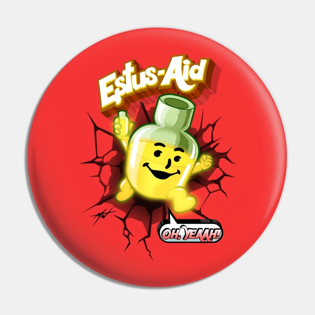 Estus-Aid HP Edition Pin by LArts