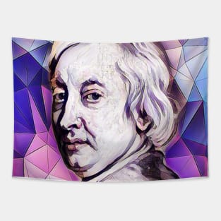 John Dryden Pink Portrait | John Dryden Artwork 8 Tapestry