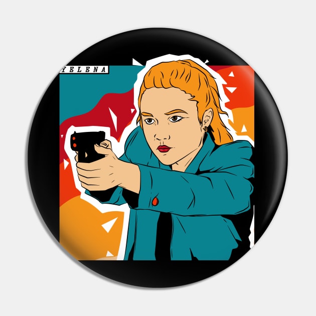 yelena - Favorite female superhero Pin by super villain