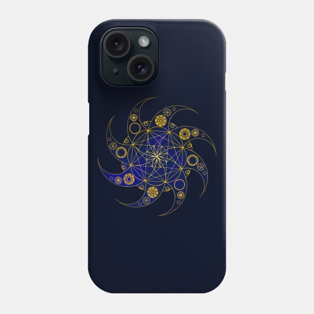 Golden Transitions Phone Case by ElviraDraat