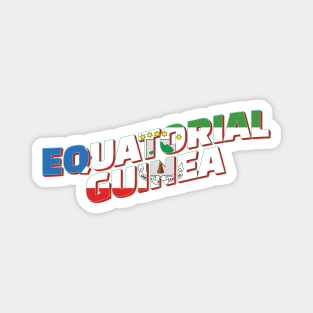 Equatorial Guinea Vintage style retro souvenir Magnet