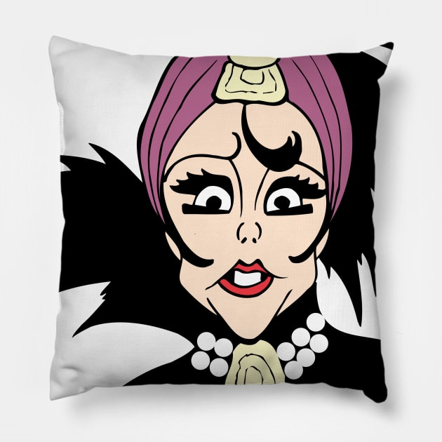 Comedy icon Pillow by cartoonistguy