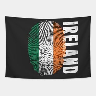 Ireland Flag Fingerprint My Story DNA Irish Tapestry