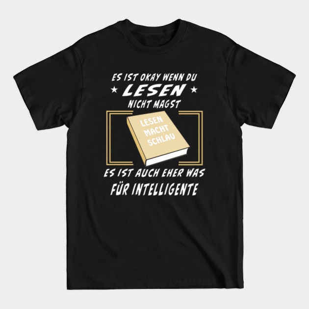 BOOK IT'S OK IF YOU DON'T LIKE TO READ - Reader - T-Shirt BOOK IT'S OK IF YOU DON'T LIKE TO READ - Reader - T-Shirt