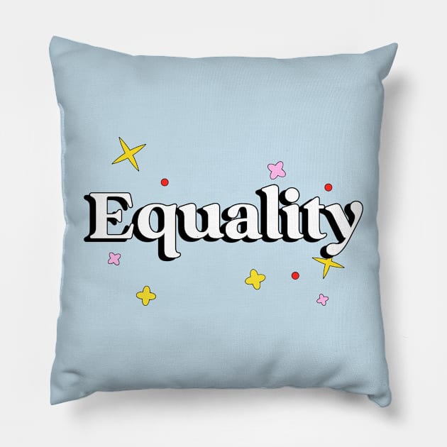 LGBTQ Pride Month T-Shirt Gay Lesbien Queer Trans Community Pillow by Utopia Shop