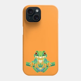 Treefrog Stained Glass Zentangle Phone Case