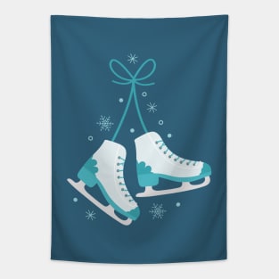 Ice Skates Tapestry