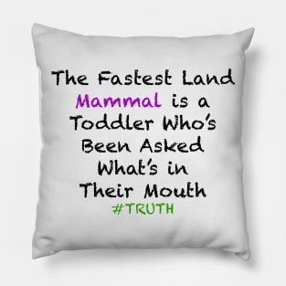 Fastest Land Mammal Pillow