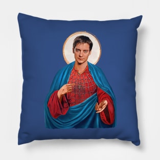 Saint tobey maguire Pillow