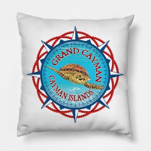 Grand Cayman, Cayman Islands, Sea Turtle Pillow