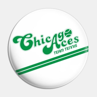 Defunct Chicago Aces Team Tennis 1975 Pin