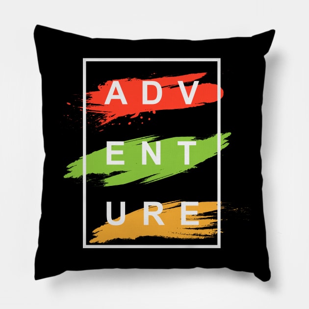 adv ent ure Pillow by Mako Design 