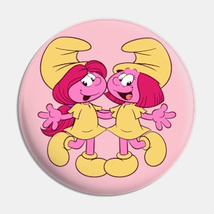 Pride Smurf Girls Pin