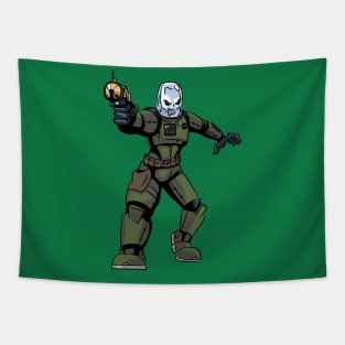 The Hunter from Outer Space! Tapestry