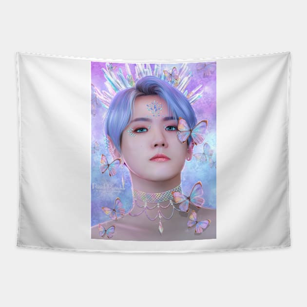 Crystallize - Baekhyun Tapestry by PanicInParadise