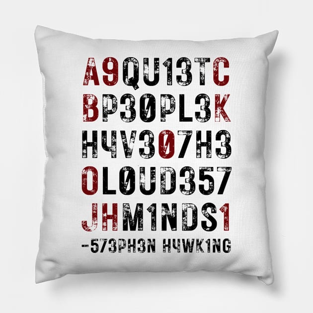 Quiet people have the loudest minds Pillow by oneduystore